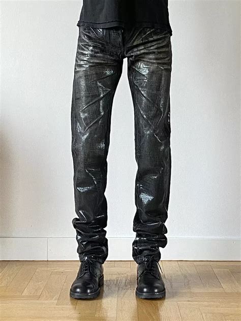 veste jean dior homme|dior hedi jeans.